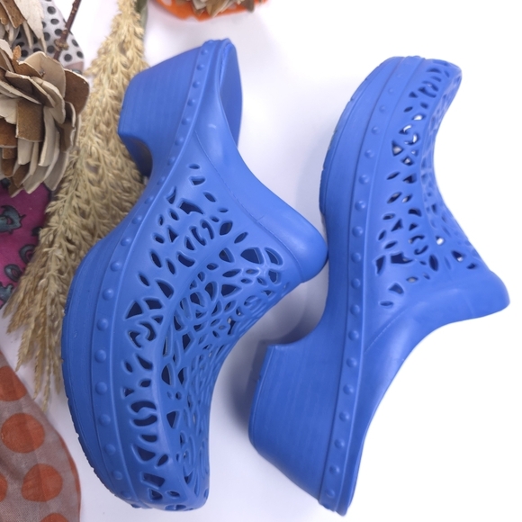 Dankso Blue Women's Clogs Sz 40 - Picture 7 of 12